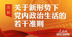 關于新形勢下黨內政治生活的若干準則